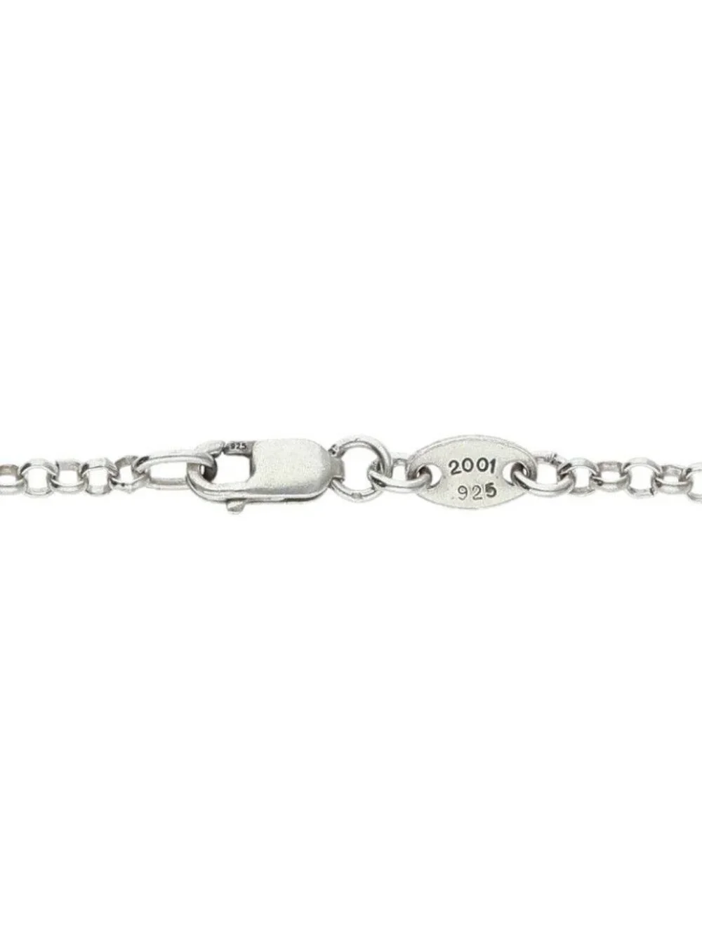 Chrome Hearts Neckchain Roll Chain Silver Necklace